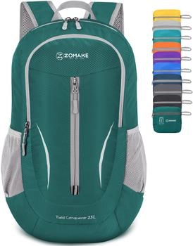 Zomake Foldable Backpack 25L (TM0100) dark green