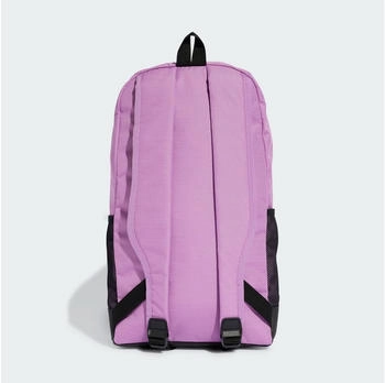 Adidas Essentials Linear Backpack (IZ1902 ) preloved purple/black/white – Robustes Material für langlebigen Tragekomfort