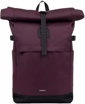 Sandqvist Icon Rolltop Backpack M cabernet