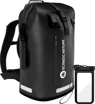 SCANDIC NATURE Pioneer 35L & wasserfeste Handyhülle (184823) black