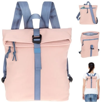New Rebels Backham Backpack & Key Wallet tim rosè/light blue