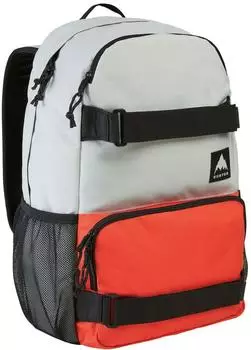 Burton Treble Yell 21L Backpack gray cloud/fiesta red