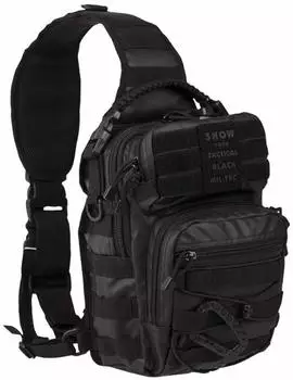 Mil Tec One Strap Assault Pack (14059) tactical black