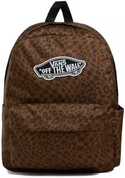 Vans Old Skool Classic Backpack unique leopard brown
