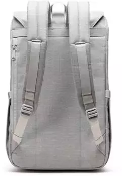 Herschel Retreat Backpack (11397) grey crosshatch – Ergonomischer Tragekomfort für den täglichen Weg zur Arbeit
