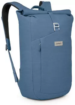 Osprey Arcane Roll Top Pack nirvana blue heather – Osprey Arcane Roll Top Pack – Stadttauglicher Outdoor-Rucksack mit nachhaltigem Konzept
