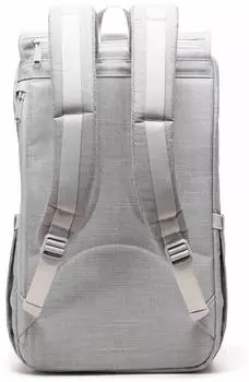 Herschel Little America Backpack (11390) grey crosshatch – Organisierte Aufteilung beschleunigt den Zugriff