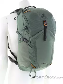 Gregory Nano 24 terrain green (153059-9304) – Durchdachtes Tragesystem für ganztägigen Komfort