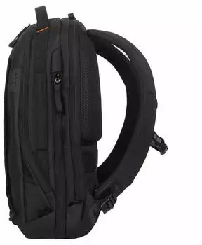 Targus Commuter EcoSmart Rucksack schwarz – Ergonomische Polsterung entlastet bei längeren Strecken
