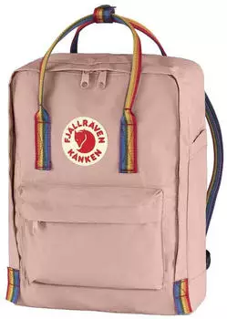 Fjällräven Kånken Rainbow chalk rose – Fjällräven Kånken Rainbow chalk rose – PFC-freier Stadtrucksack