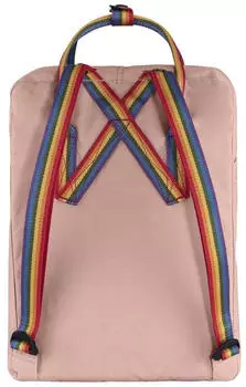 Fjällräven Kånken Rainbow chalk rose – Organisation für Ordner und Alltagsgegenstände