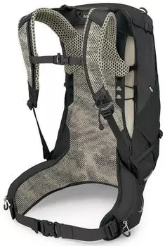 Osprey Stratos 24 raven black – Osprey Stratos 24 raven black – Belüftetes Tragesystem für ganztägige Touren