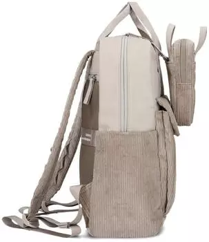 Zwei Lou LUR160 cord/mocha – Flexibles Tragen für Stadt und leichte Wanderungen