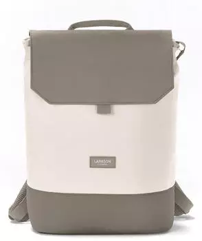 Larkson Nina City Backpack 39.5 cm cream gravel