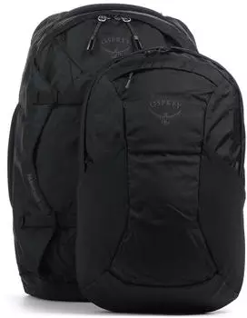 Osprey Farpoint 55 (2026) black – Osprey Farpoint 55 (2026) black – nachhaltiger Reiserucksack mit Umweltsiegeln