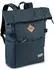 BestWay Campus Style Rolltop Backpack navy blue