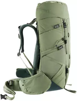 Deuter Aircontact Core 45+10 SL (2026) grove/ivy – Erweiterbares Volumen passt sich wechselnden Anforderungen an