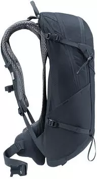 Deuter Futura 23 (2026) black – Belüftetes Tragesystem verlagert Gewicht auf die Hüfte