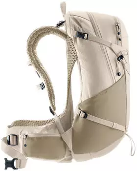 Deuter Futura 25 SL (2026) greystone/alu – Belüfteter Netzrücken und Gewichtsverteilung für ganztägige Touren