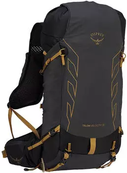 Osprey Talon Velocity 30 L/XL dark charcoal/tumbleweed yellow
