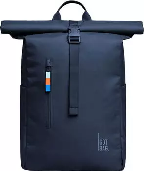 GOT BAG Rolltop Easy Small deep ocean – Wasserabweisend und nachhaltig für wechselndes Stadtwetter