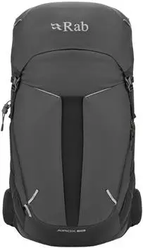 Rab Airox 36 (QAQ-16) black – Organisierte Taschenausstattung für durchdachten Zugriff