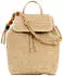Desigual Small Raffia Backpack With Charms
