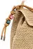 Desigual Small Raffia Backpack With Charms