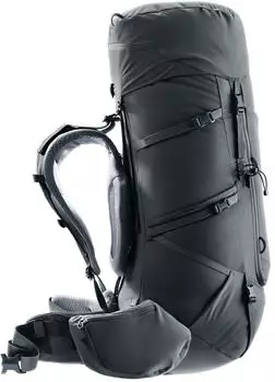 Deuter Aircontact Core 55+10 SL (2026) graphite – Durchdachtes Tragesystem verlagert Last auf die Hüfte