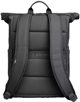 GOT BAG Rolltop Easy monochrome shark – Variabler Stauraum durch erweiterbares Hauptfach