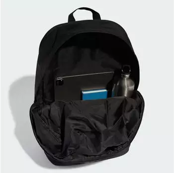 Adidas Tiro Competition Backpack (JY7976) black/carbon – Organisierte Fächer für Technik und Alltag