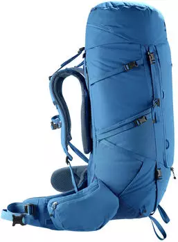 Deuter Aircontact Core 60+10 (2026) baltic/nightblue – Erweiterbare Kapazität passt sich wechselnden Anforderungen an