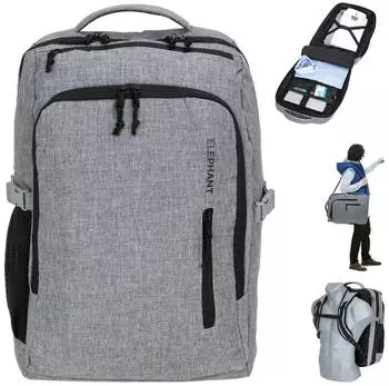 Elephant Fly Legends&sup2; Cabin Baggage light grey/black