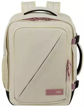 American Tourister Take2Cabin Backpack (150909) coconut sand/galactic mauve