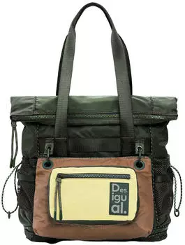 Desigual Neo Grunge Voyager Nylon Backpack (26SAKY11) khaki