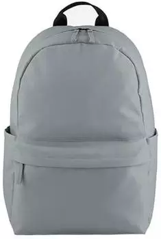 Bagbase Premium Recycled Backpack, recyceltes Polyester, grau (BG185)