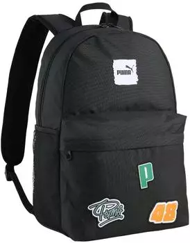 Puma Phase Patch Backpack 20L, schwarz, Unisex (091161)