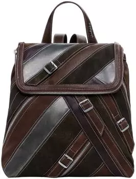 Desigual Fibonacci Hampton Mini Rucksack Dark Camel (25WAKP26)