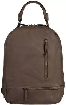 Samantha Look Cityrucksack Echtleder, taupe (31771779)
