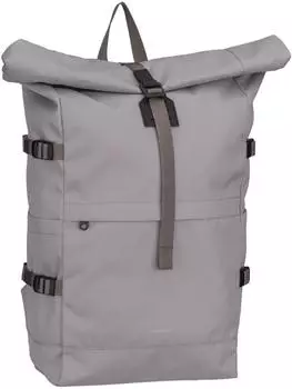 Sandqvist Icon Rolltop Rucksack 26L, recyceltes Polyester, grau (251305104)