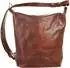piké Rucksack-Shopper Echtleder, braun (017446-17)