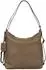 Burkely Soft Skylar Backpack Hobo Leder, taupe (1000334)