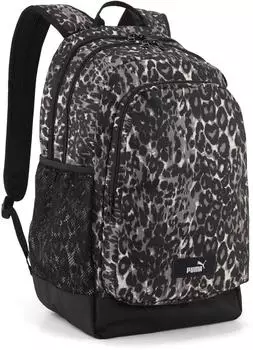 Puma Academy AOP Backpack (091150) mouse gray/buttercream/leopard aop