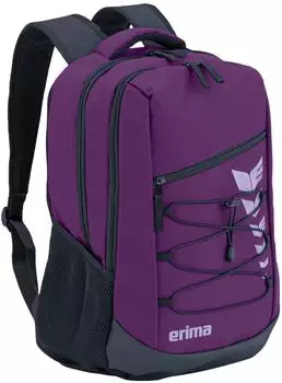 Erima Six Wings Rucksack ohne Bodenfach, burgund/lavendel, Unisex (7232608)