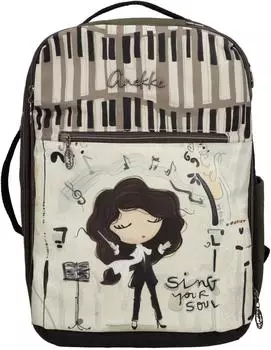 Anekke Orchestra Travel Backpack mit Laptopfach, mehrfarbig