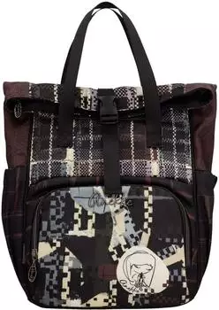 Anekke Iron Travel Backpack M, multicolor dunkelviolett