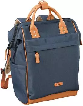 Cilio Rucksack Elba 19L dunkelblau, Polyester