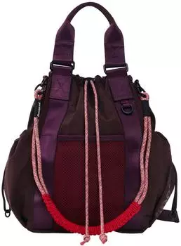 Desigual Tannith Globe Rucksack mittelgro&szlig; Vintage, lila (26WAKY06)