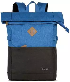 Worldpack Campus Style Daypack 50cm mit Laptopfach, blau (40327-0601)