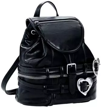 Desigual Gala Tula Mini Rucksack, schwarz